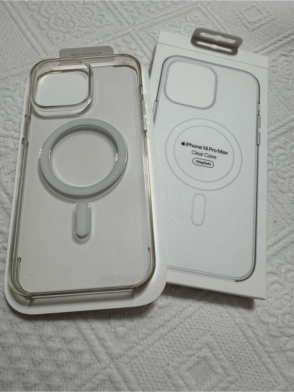 Apple Clear MagSafe Compatible iPhone Case - Transparent/Light Tint